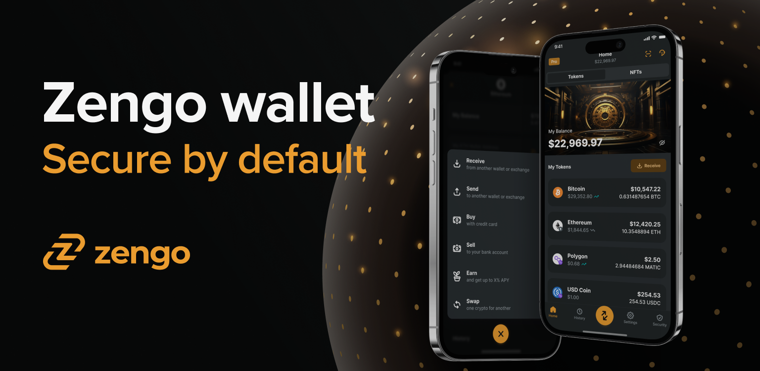 Best Crypto Wallets 2025: Secure, Trusted & User-Friendly Picks 9 ZenGo wallet interface showing keyless security - best crypto wallets 2025